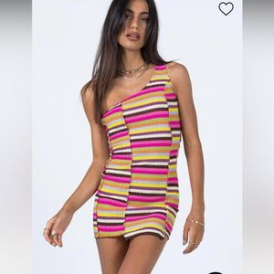 BIANCO MINI DRESS MULTI PRINCESS POLLY